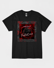 Load image into Gallery viewer, Black &amp; Red Rose Graphic Tee
