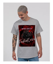 Load image into Gallery viewer, Black &amp; Red Rose Graphic Tee
